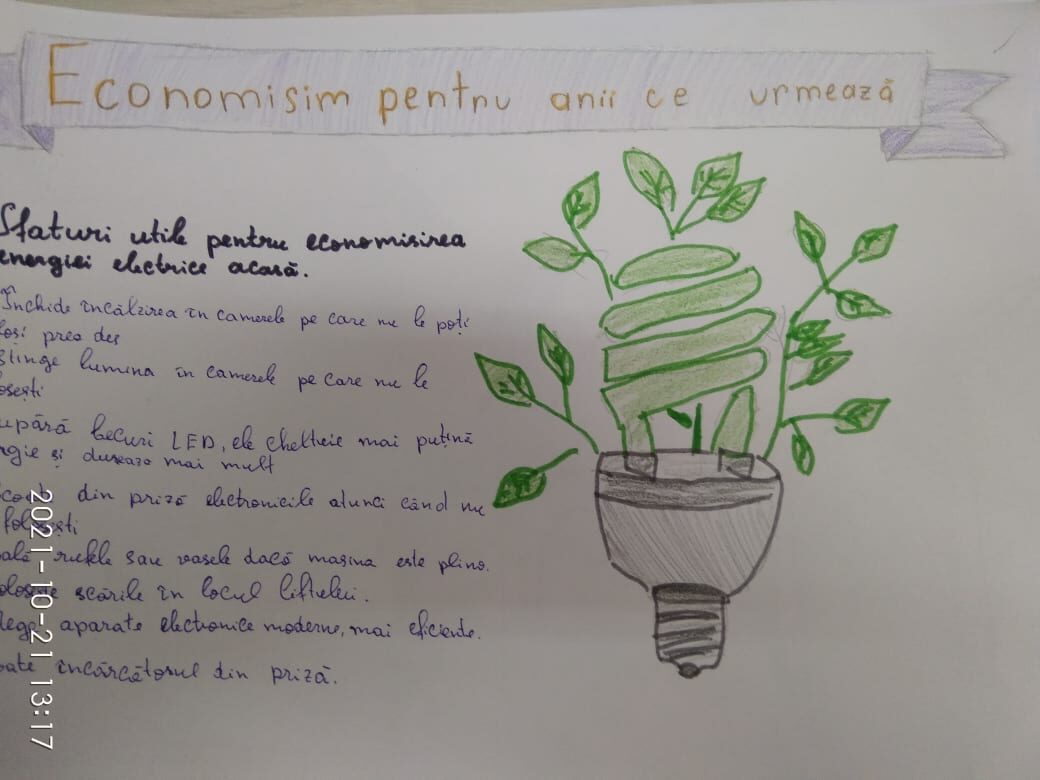 Gimnaziul nr.102 din Chișinău, Moldova, a primit Școala de Excelență pentru Proiectul Climate Action