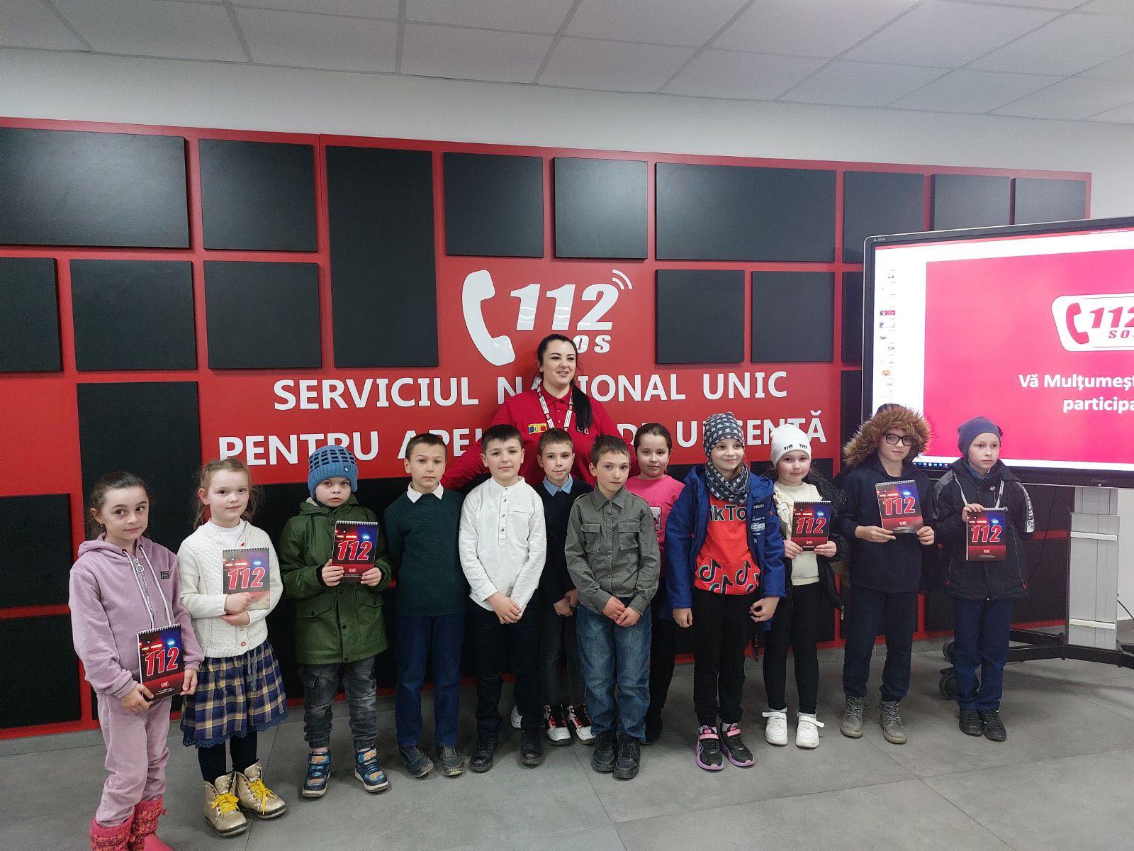 Vizita la sediul Serviciului Național Unic 112